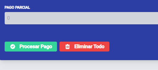 Boton de procesar pagos
